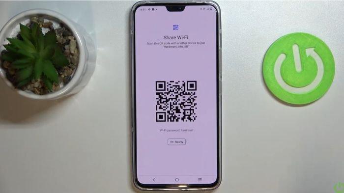 Ilustrasi cara melihat password WiFi yang tersimpan di vivo