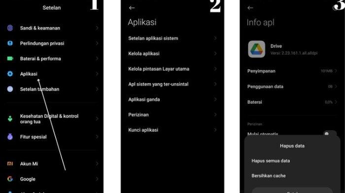 Ilustrasi membersihkan cache 