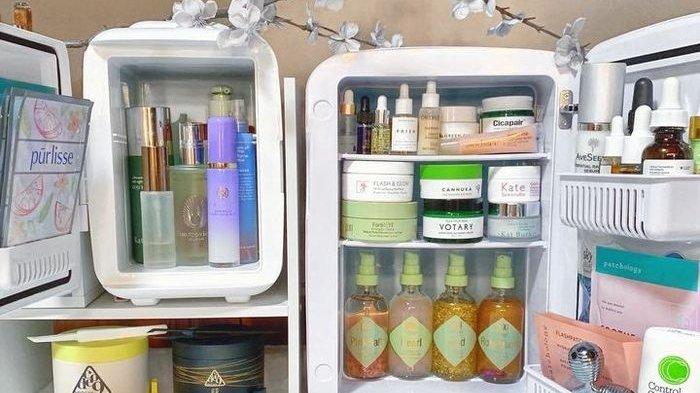 Ilustrasi berbagai produk skincare mahal