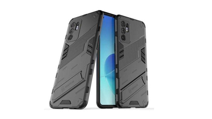 Ilustrasi HP yang dilindungi hardcase dengan bahan kokoh dan tebal