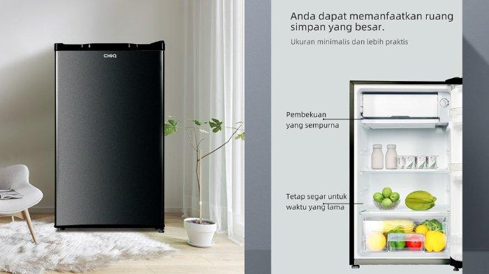 CHiQ Kulkas 1 Pintu 100L CSR108DG solusi pendinginan andal.