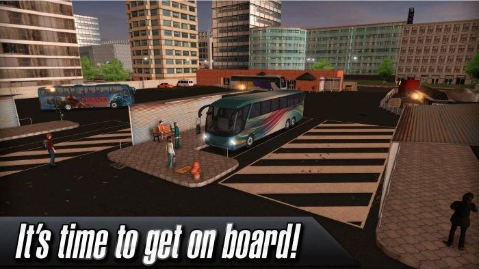 Ilustrasi gameplay Coach Bus Simulator yang bisa dimainkan di HP Android