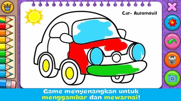 Game Coloring and Learn bisa dimainkan di HP Android