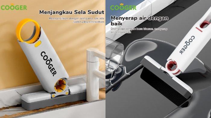 COOGER Mini Spons Mop Portable