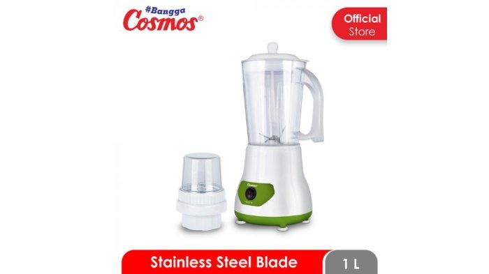 Blender Cosmos CB-171 AP hadir dengan kapasitas 1 liter, cocok untuk digunakan di ruangan mungil.