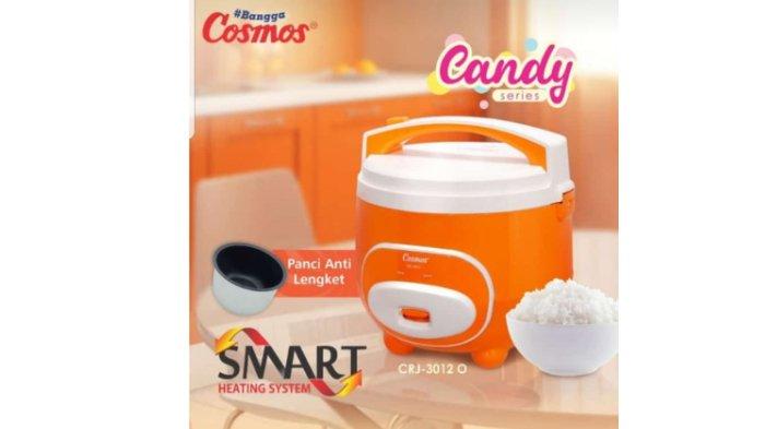Cosmos Rice Cooker Non Stick CRJ-3012 O - 1.2L