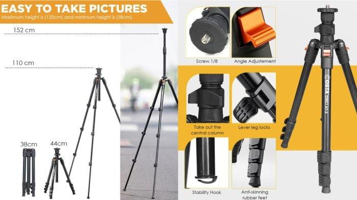 Tripod COSTA Alus AT-2B