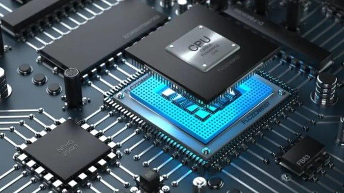Ilustrasi CPU laptop