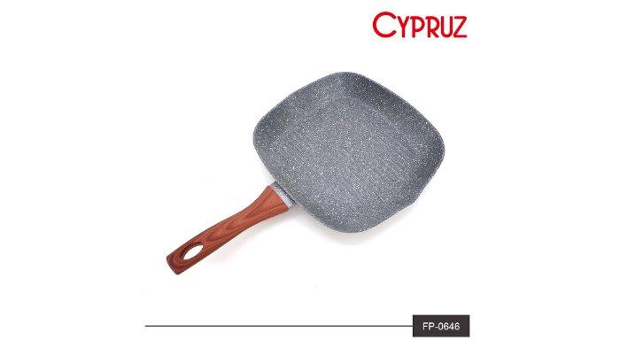 CYPRUZ Grill Pan Marble Series 24cm FP-0646
