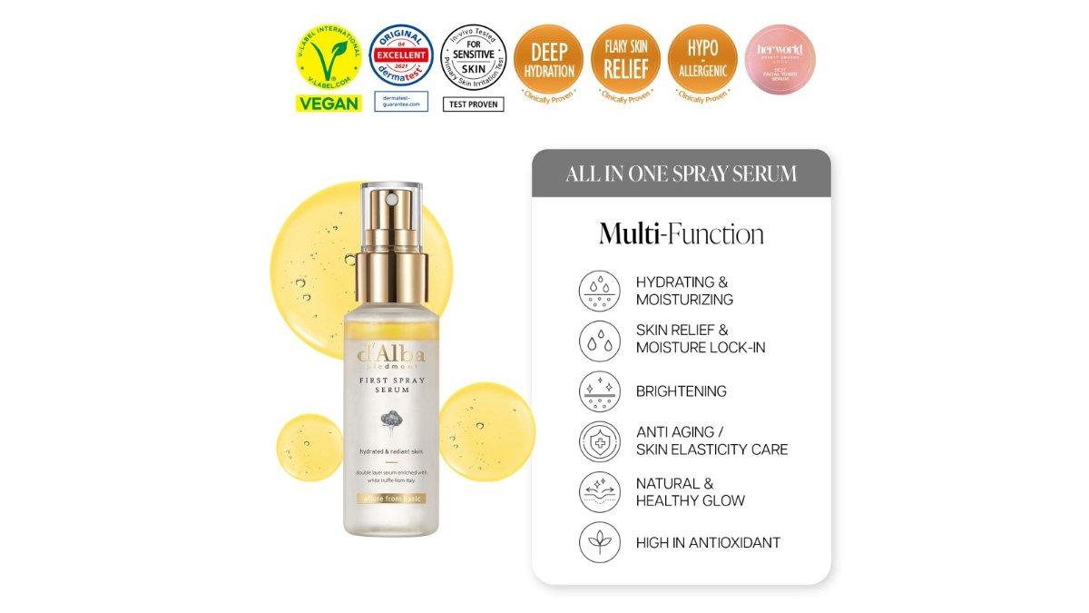 d'Alba White Truffle First Spray Serum