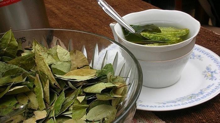 Daun salam juga memiliki kandungan Flavonoid.