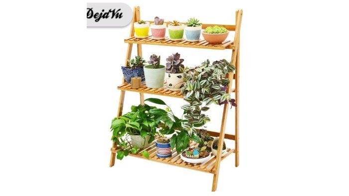 Dejavu Rak Bunga Kayu Susun