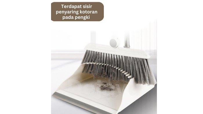 DejaVu Set Sapu Lantai Pengki Lipat HSB648