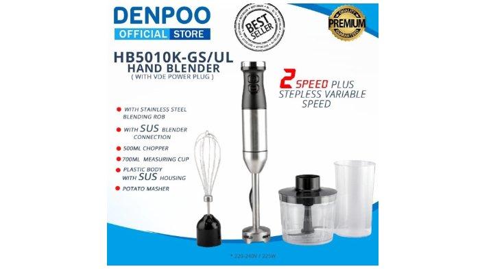 Denpoo Hand Blender HB5010K-GS