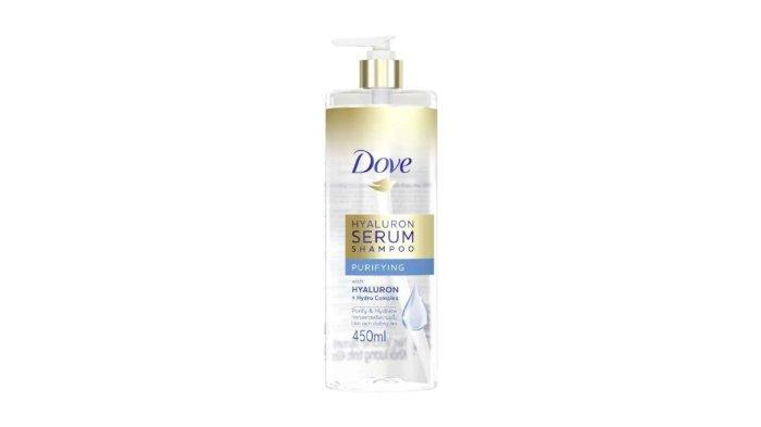 Dove Hyaluron Serum Shampoo Purifying & Hydrating 450ml + Scalp Brush