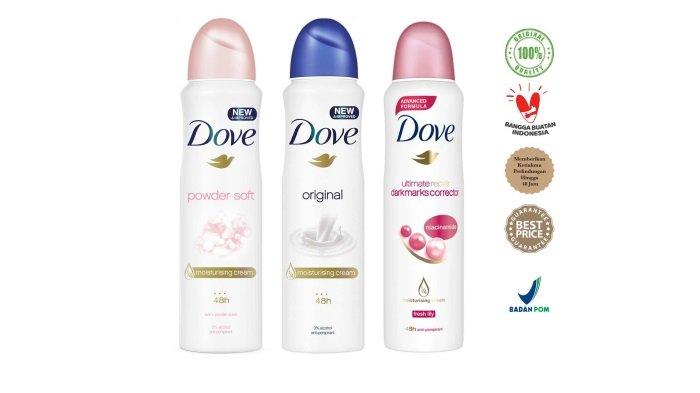 DOVE Moisturising Cream Deodorant Body Spray