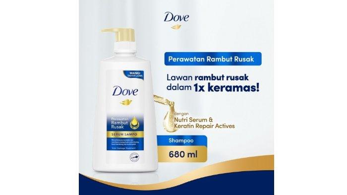 Dove Serum Shampoo Nutri Serum dan Keratin