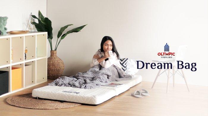 OLYMPIC Kasur Lipat DREAM BAGÂ bikin tidur nyaman.
