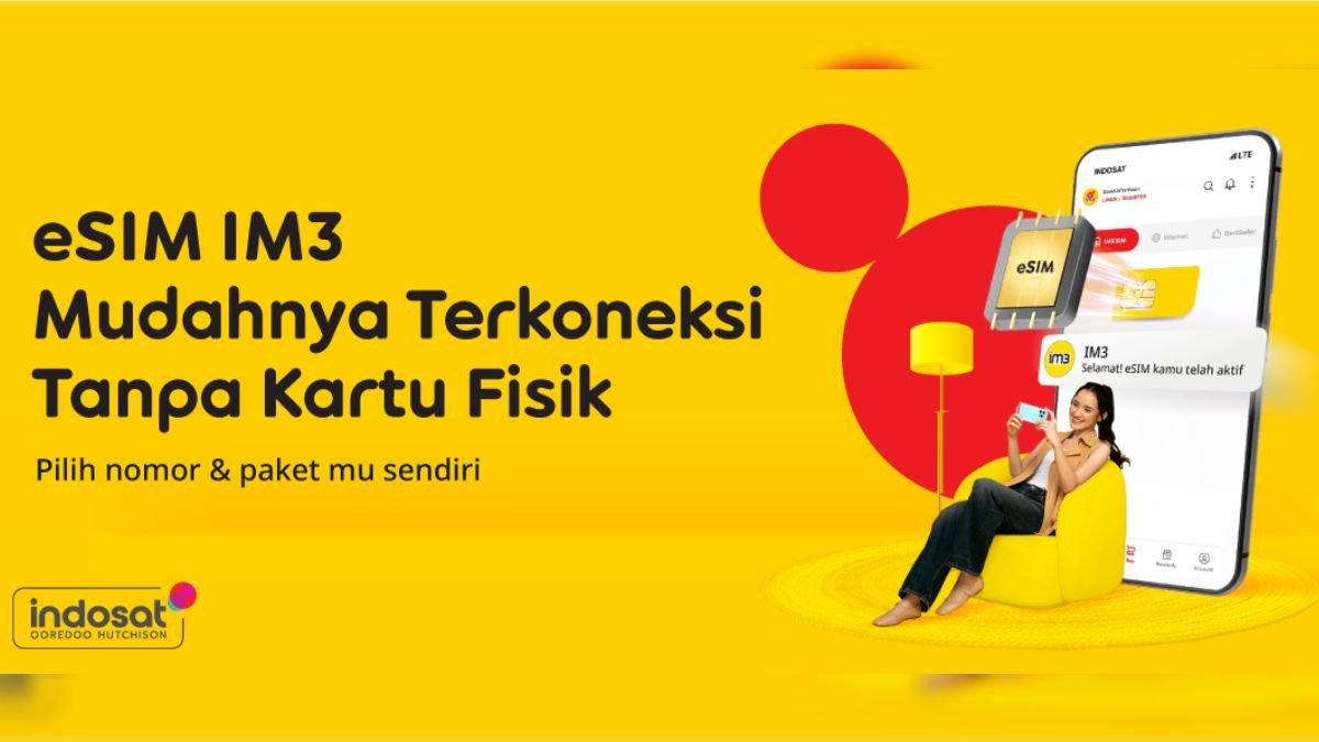 Ilustrasi eSIM Indosat