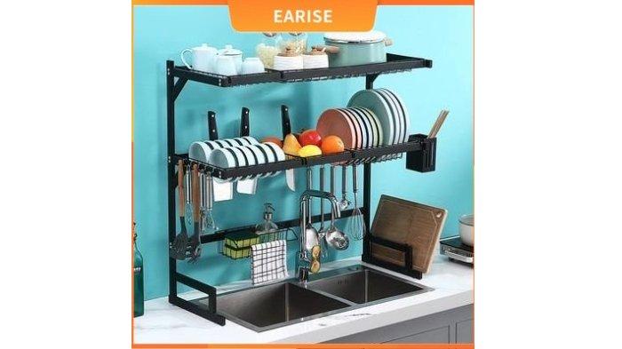 EARISE Rak Piring Wastafel Stainless.