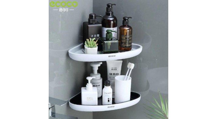 ecoco Corner Bathroom Organizer.