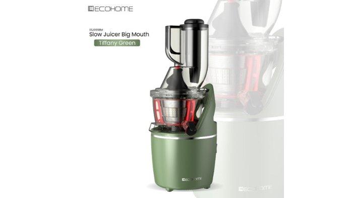 ECOHOME Slow Juicer Big Mouth ESJ-999BM, sajikan jus handal tanpa merusak nutrisi dan rasa.