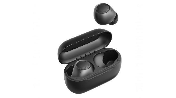 Earbuds dan charging case EGGEL QuietBuds Lite