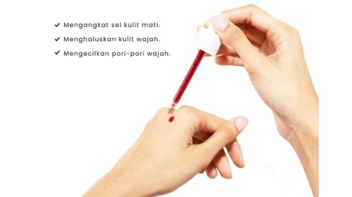 Ilustrasi melakukan patch test serum