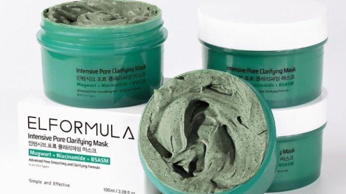 ELFORMULA Intensive Pore Clarifying Mugwort Mask Clay