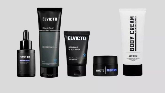 Skincare pria dari ELVICTO