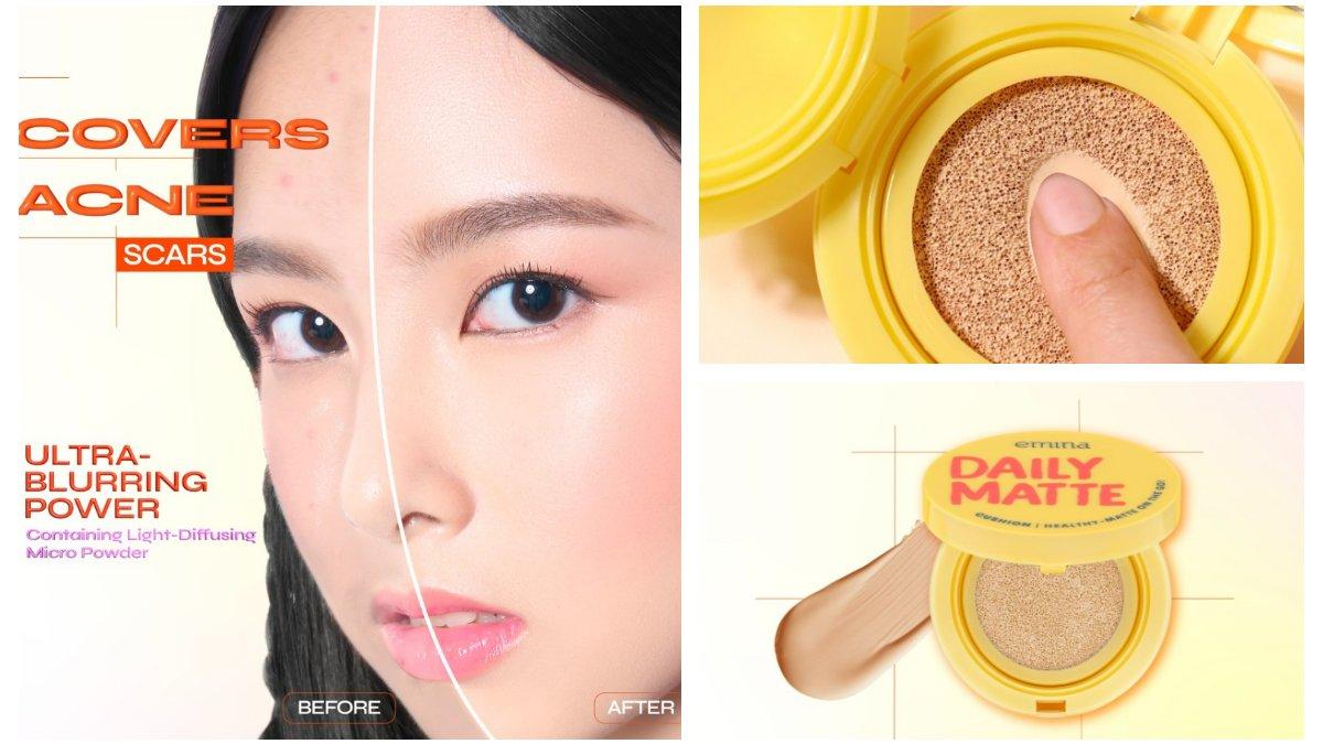emina Daily Matte Cushion.