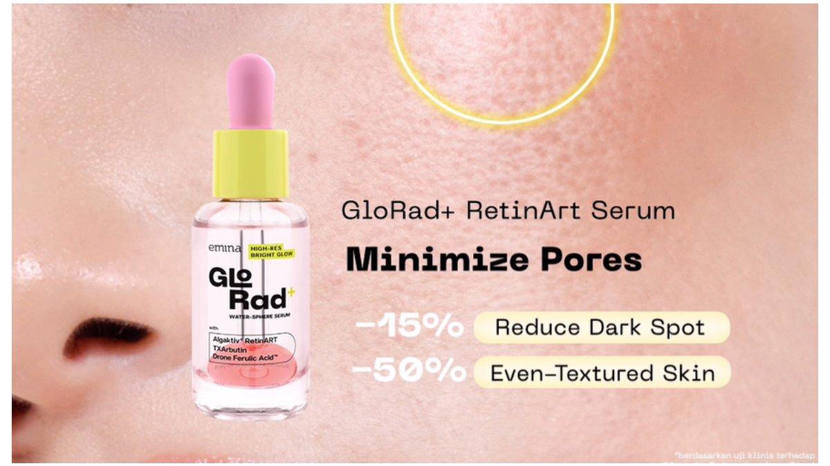 emina GloRad+ High-Res Bright Glow Water-Sphere Serum