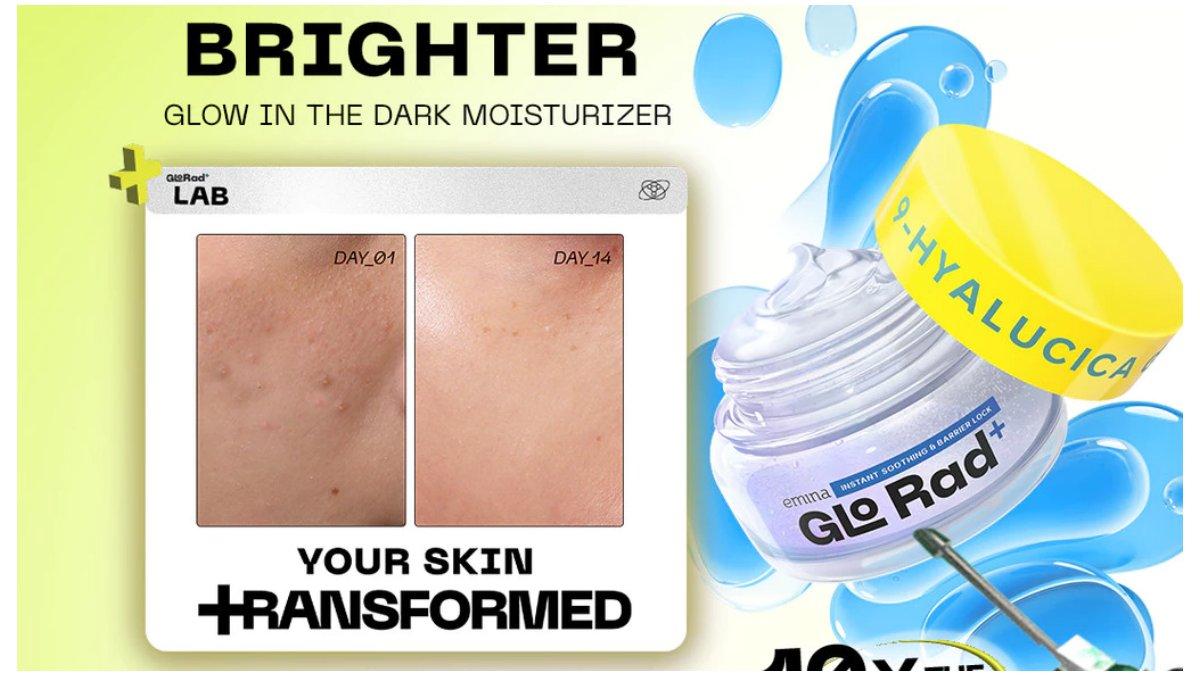 emina GloRad+ Hyalucica Moisturizer Gel