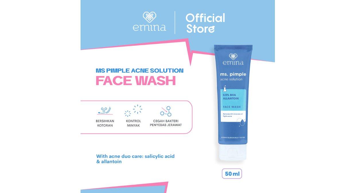 emina Ms. Pimple Acne Solution Face Wash