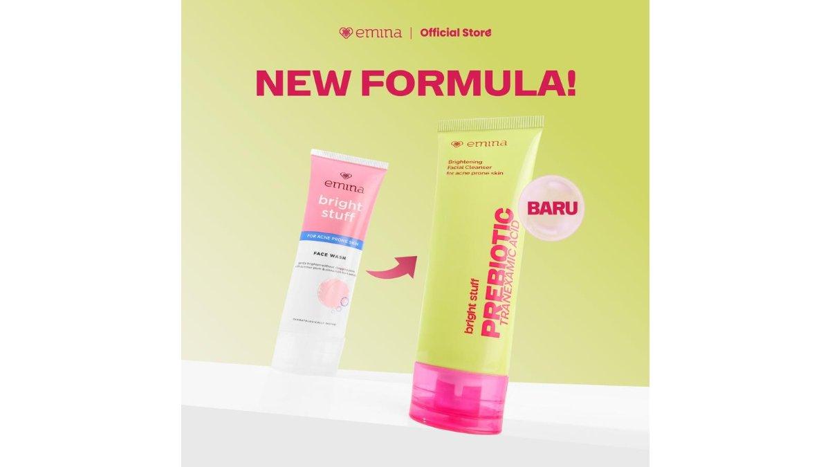 emina Prebiotic Tranexamic Acid Brightening Face Wash