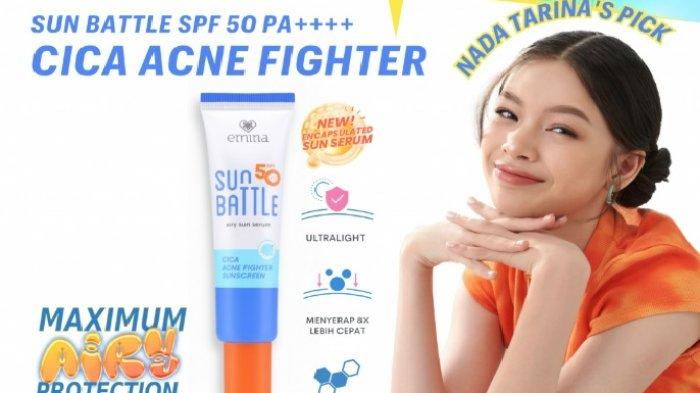 emina Sun Battle SPF 50 Pa++++ Cica Acne Fighter Sunscreen
