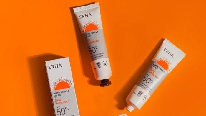ERHA Perfect Shield Helios jadi salah satu rekomendasi sunscreen halal yang bisa jadi pilihanmu.