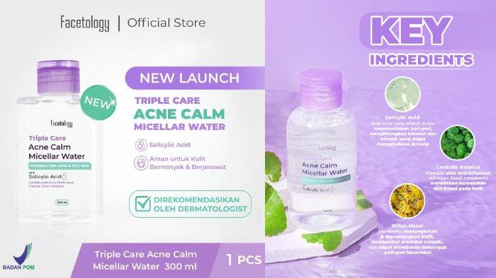 Facetology Triple Care Acne Calm Micellar Water