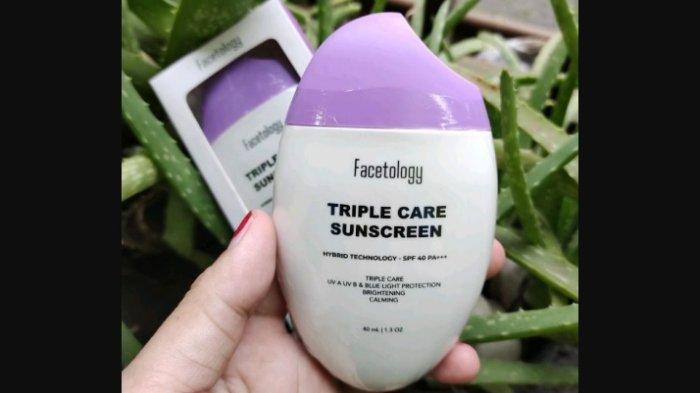 Facetology Triple Care Sunscreen