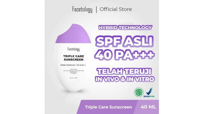 FACETOLOGY TripleCare Sunscreen SPF 40 PA +++ 40 ml.