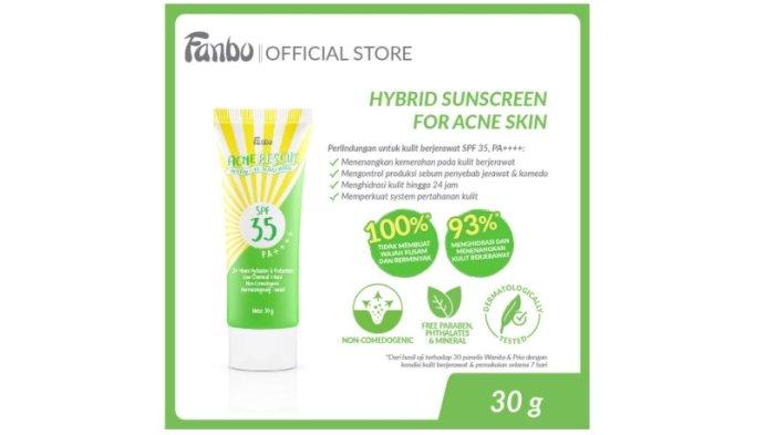 Fanbo Acne Rescue Water Gel Sunscreen SPF 35