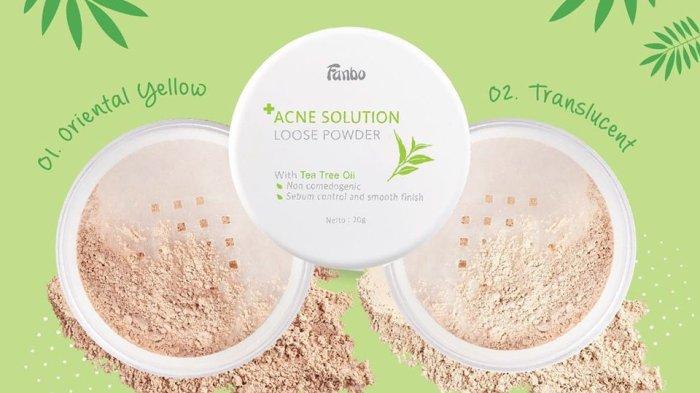 Ilustrasi produk Fanbo Acne Solution Loose Powder.