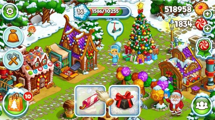 Game bertema Natal Farm Snow