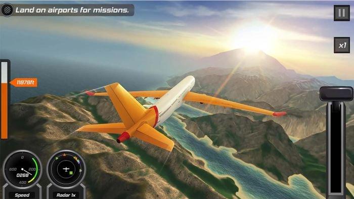 Game Flight Pilot Simulator 3D Free