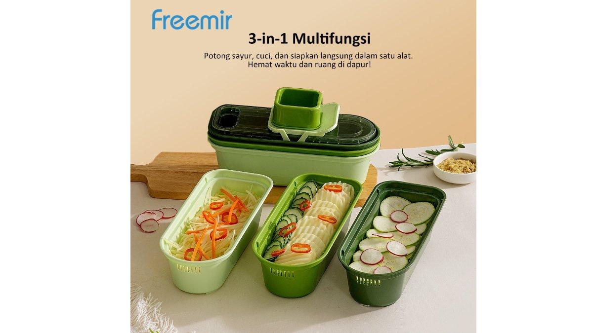freemir Parutan Pengiris Serbaguna 6 in 1
