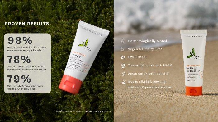 FROM THIS ISLAND Java Black Tea Soothing Gel Cleanser