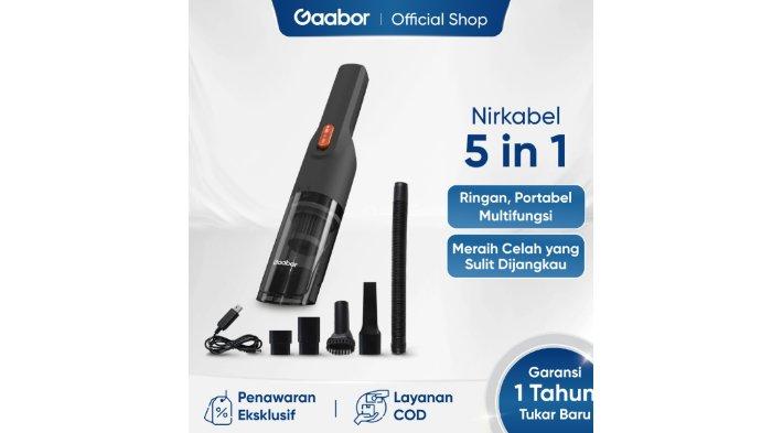 Gaabor Vacuum Cleaner Genggam Portable 5-in-1