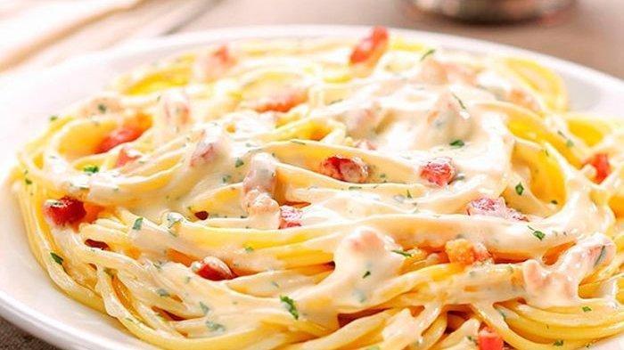 Ilustrasi pasta matang yang sebaiknya tidak disimpan di dalam freezer.