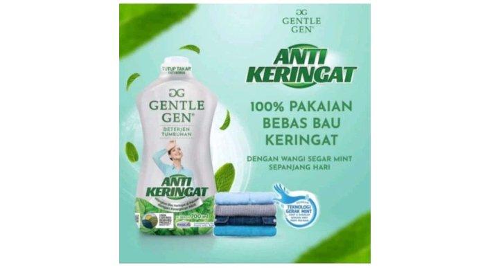 Gentle Gen Detergent Tumbuhan Anti Keringat