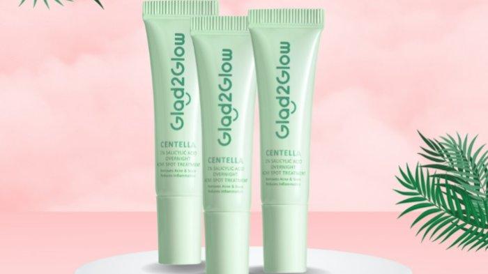 Glad2Glow Centella 2 persen Salicylic Acid Overnight Acne Spot Treatment